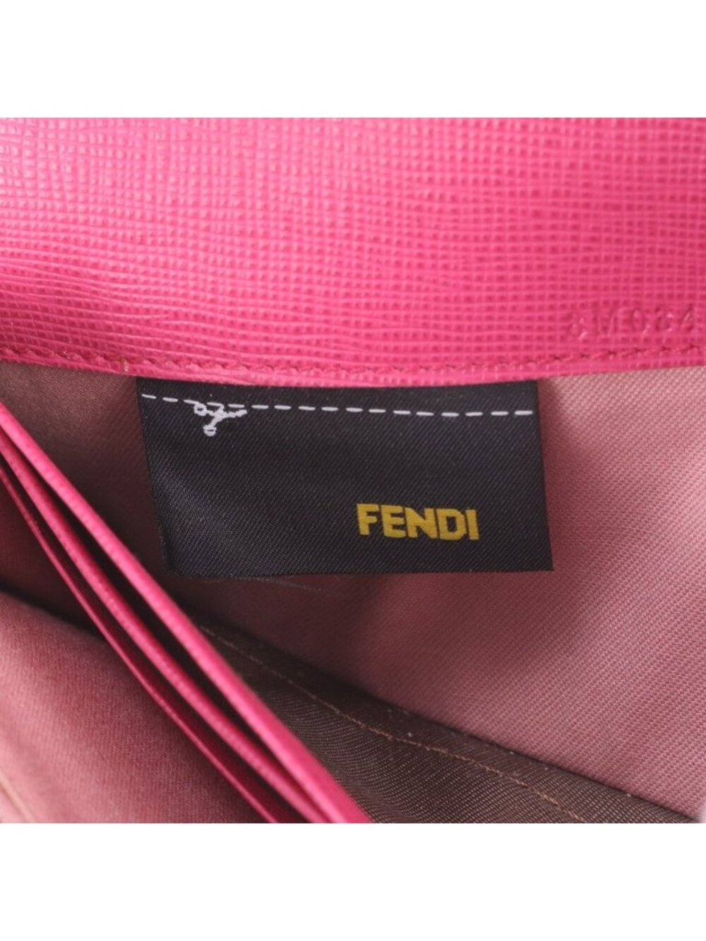 Fendi Simply Wallet Leather Long Gold - Picture 10 of 13